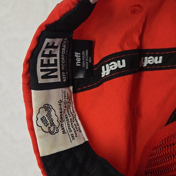 Simpsons Duff neff ball cap red - Picture 4 of 5